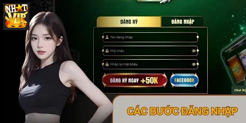 Điền thông tin đăng nhập trên giao diện chính sau khi truy cập đúng link