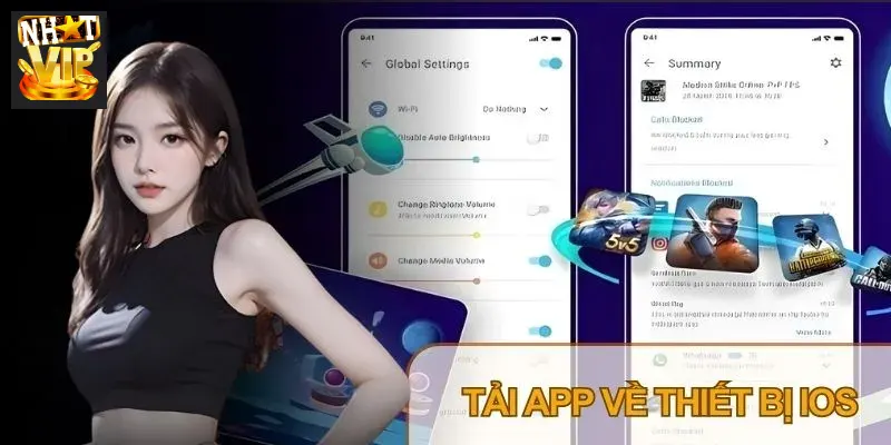 Người dùng iOS chỉ cần vài bước đơn giản để cài đặt app Nhatvip
