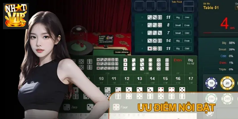 Tài Xỉu Nhatvip nổi bật nhờ luật chơi đơn giản và ván nhanh kịch tính